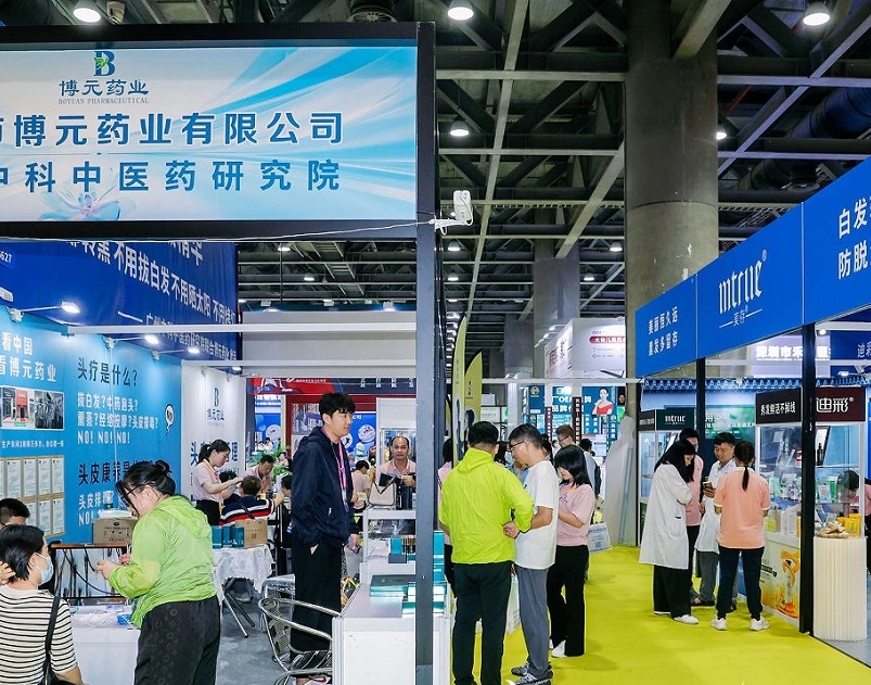 2027年中国发制品春季交易会-郑州发博会美发展CHINA HAIR EXPO行业机械设备展品展台实拍