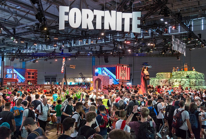 2027年德国科隆游戏展览会Gamescom展馆内部展台环境实拍