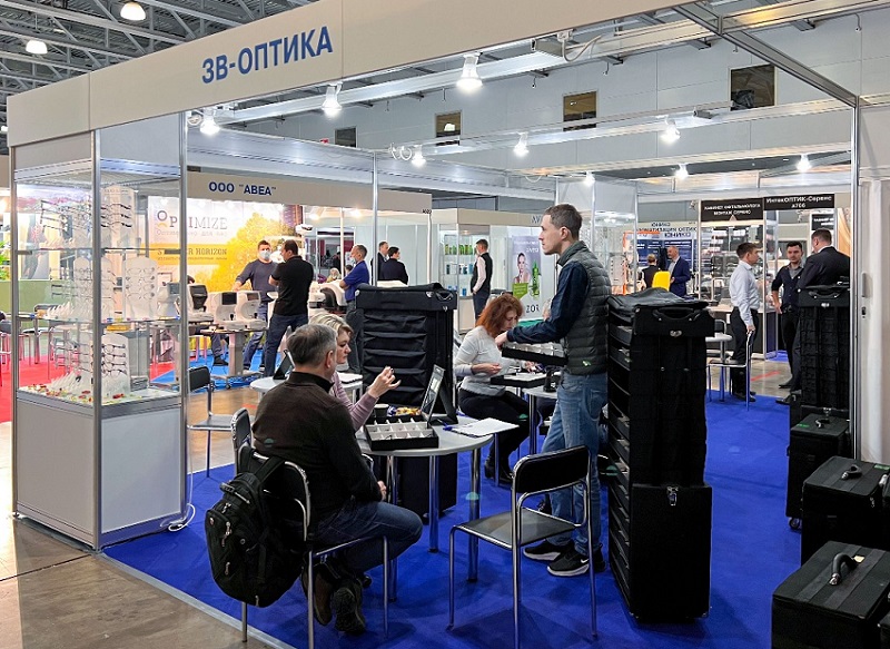 2027年俄罗斯莫斯科光学眼镜展览会MIOFMOSCOW INTERNATIONAL OPTICAL FAIR行业机械设备展品展台实拍