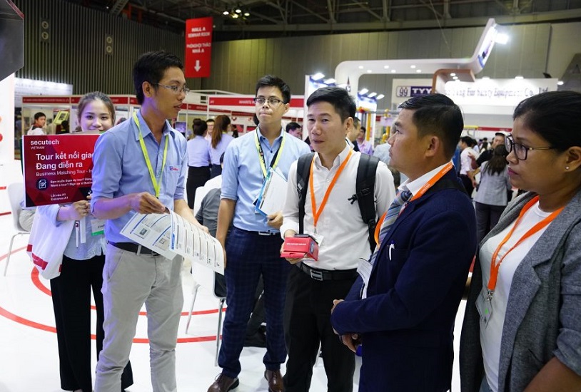 2027年越南安防及消防展览会Secutech Vietnam展馆内部展台环境实拍