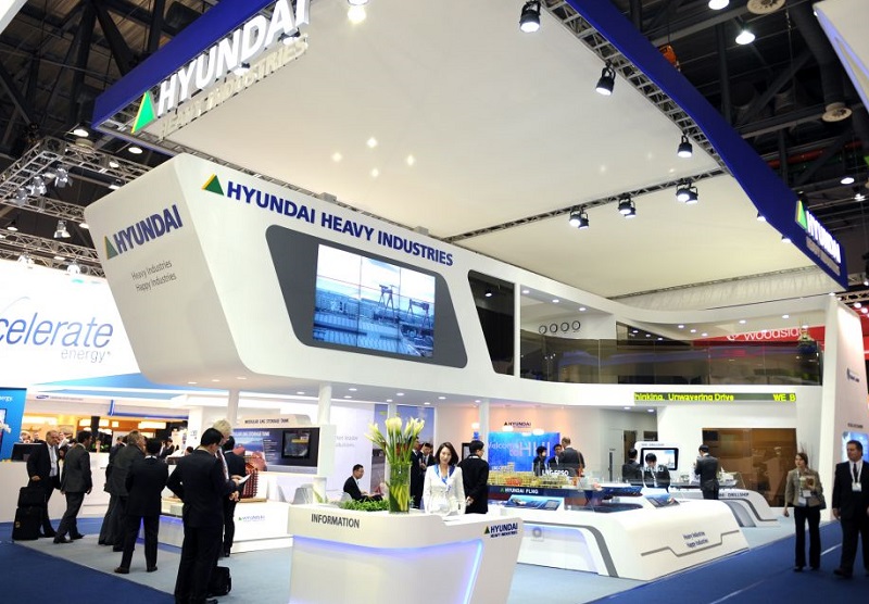 2027年美国世界石油天然气、氢能展览会Gastech 参展商与海外采购商展台洽谈现场