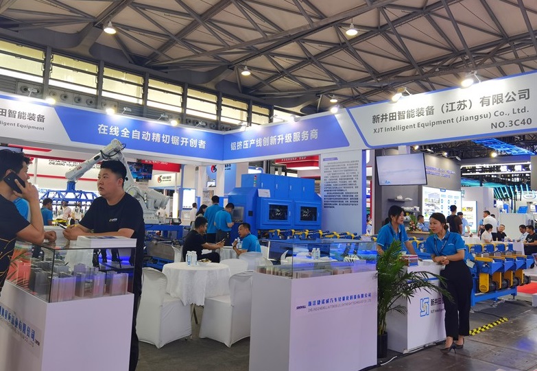 2027年中国上海国际铝工业展览会ALUMINIUM CHINA行业机械设备展品展台实拍
