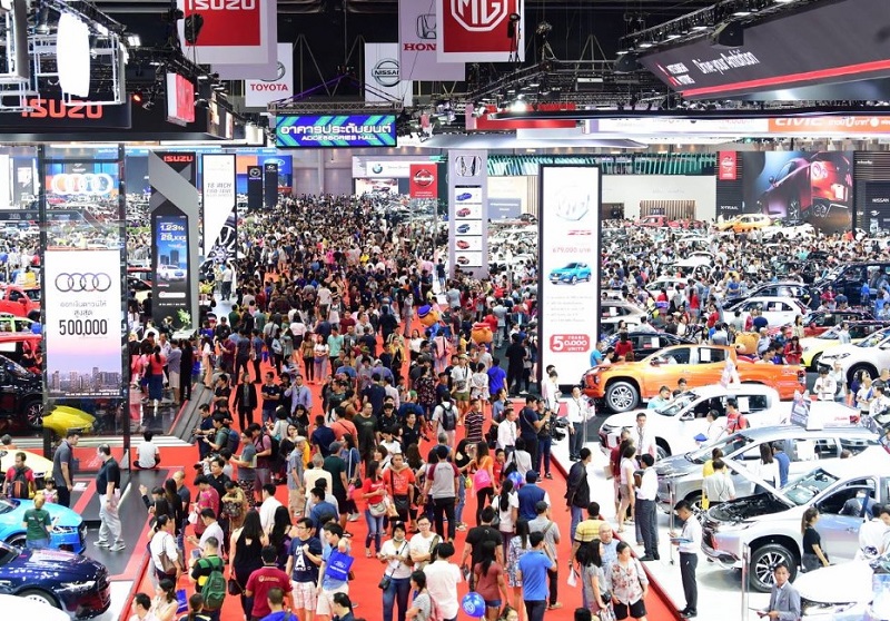2027年泰国曼谷国际汽车、摩托车展览会Bangkok International Motor Show展馆现场,专业观众参观实况