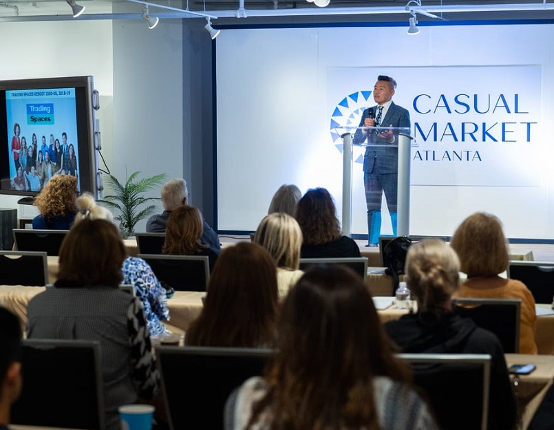 2027年美国亚特兰大夏季户外家具展览会Casual Market Atlanta行业机械设备展品展台实拍