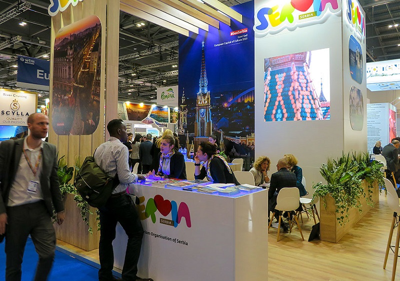 2026年英国伦敦世界旅游展览会WTMWorld Travel Market London参展商与海外采购商展台洽谈现场