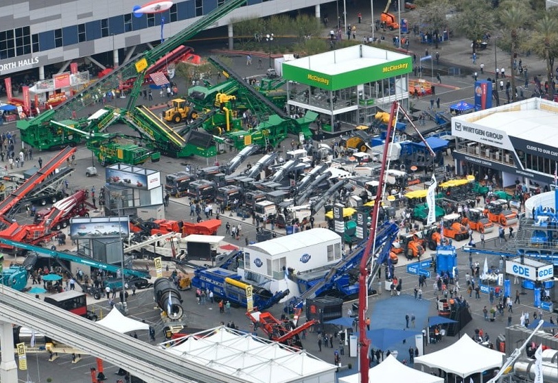 2029年美国拉斯维加斯动力传动展览会IFPEInternational Fluid Power Exposition展馆内部展台环境实拍