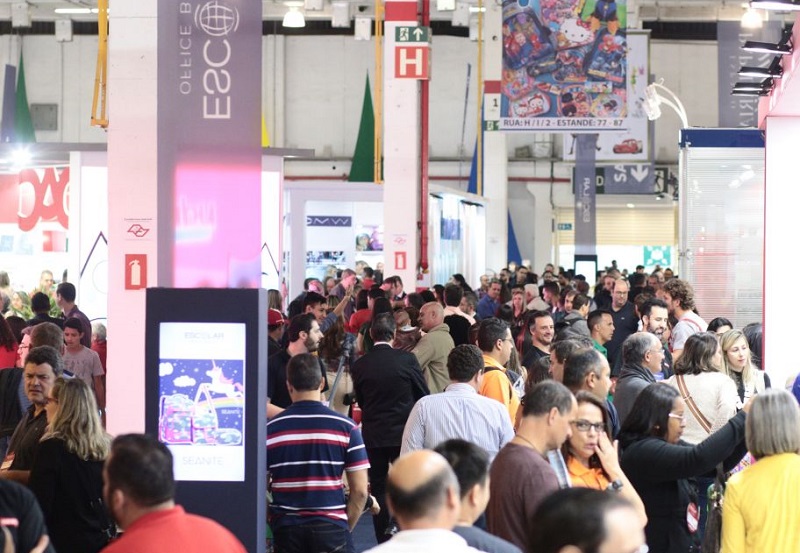 2027年巴西圣保罗文具及办公用品展览会OFFICE BRASIL行业机械设备展品展台实拍