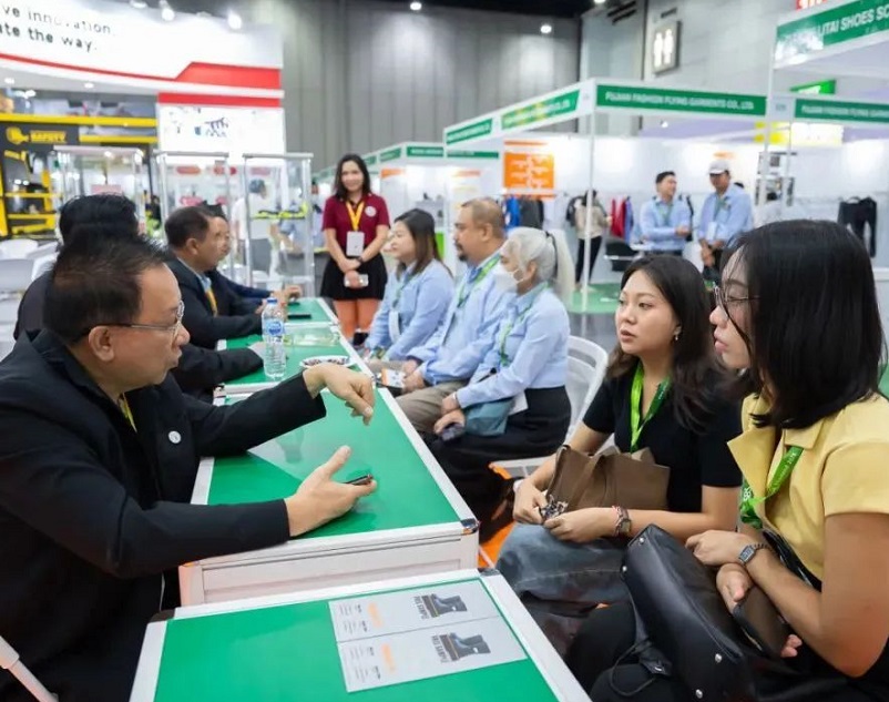 2027年泰国劳动保护用品交易会CIOSH Thailand展馆内部展台环境实拍