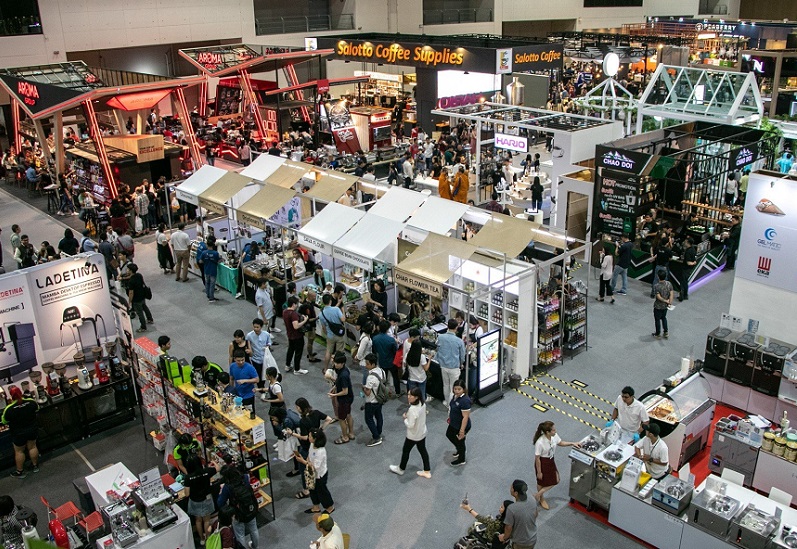 2026年泰国东盟咖啡茶、烘焙、冰淇淋展ASEAN Café Show展馆现场,专业观众参观实况