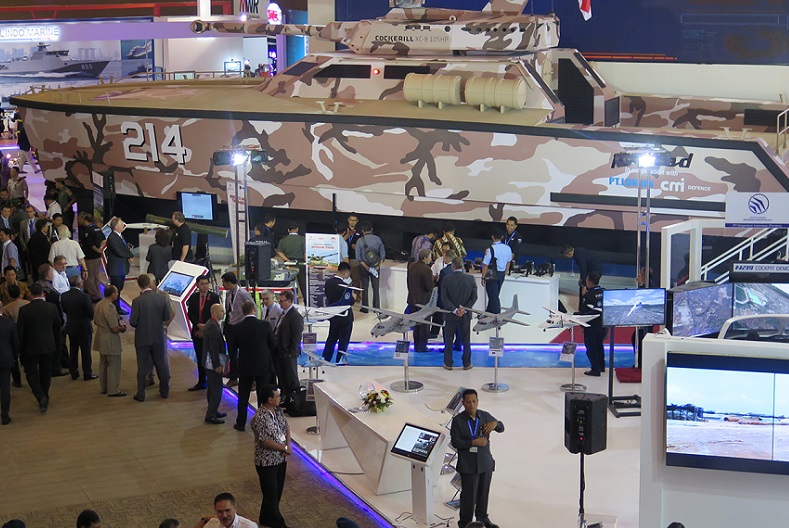 2027年印尼国际军警防务、海军、空军展览会Indo Defence行业机械设备展品展台实拍