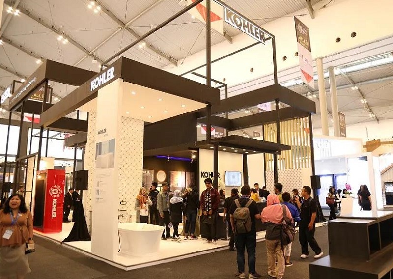 2026年印尼国际建材展览会INDO BUILD TECH展馆现场,专业观众参观实况