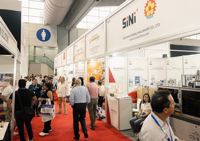 2028年墨西哥包装展览会EXPO PACK MEXICO参展商与海外采购商展台洽谈现场
