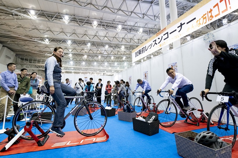 2026年日本东京自行车展览会CYCLE MODE TOKYO展馆内部展台环境实拍