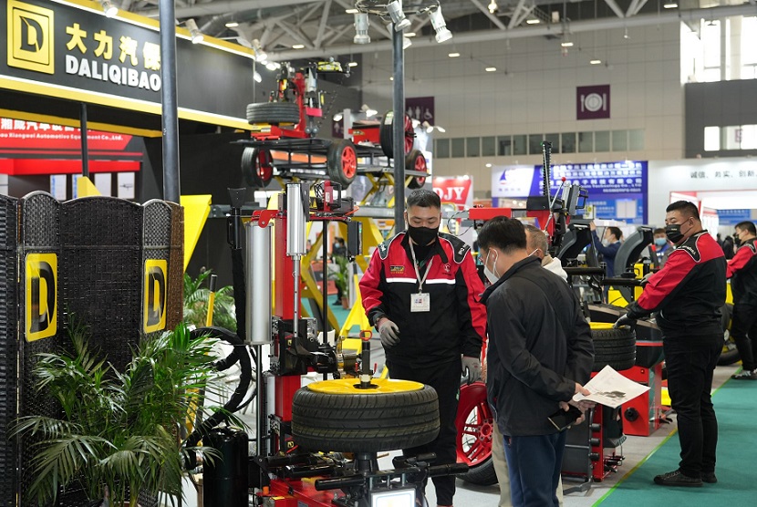 2026年上海法兰克福汽配展览会Automechanika Shanghai展馆内部展台环境实拍