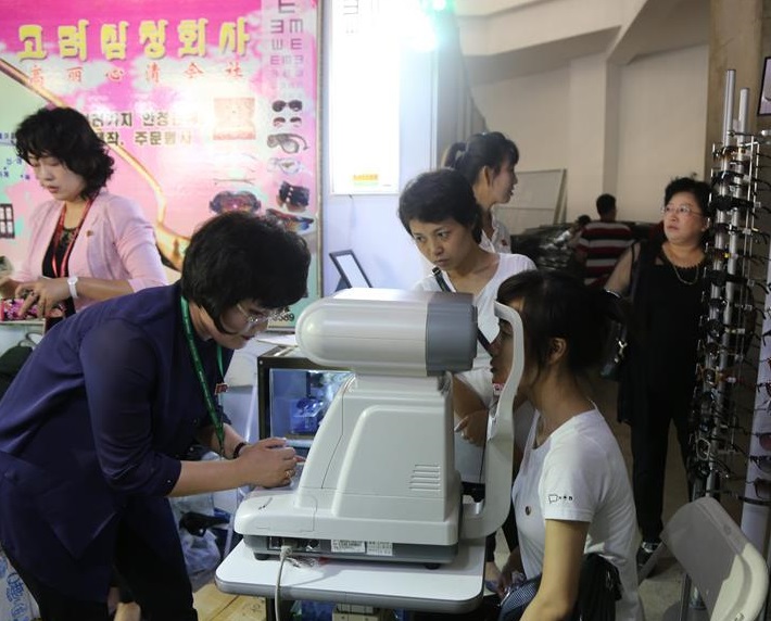 2027年朝鲜平壤春季国际商品展览会North Korean Commodity Exhibition行业机械设备展品展台实拍