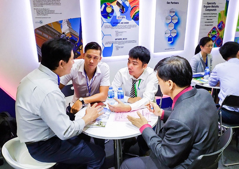 2027年越南涂料及化工展览会Coatings Expo Vietnam行业机械设备展品展台实拍