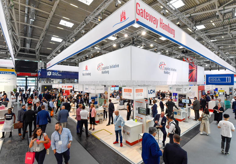 2027年德国慕尼黑运输物流展览会Transport Logistic参展商与海外采购商展台洽谈现场