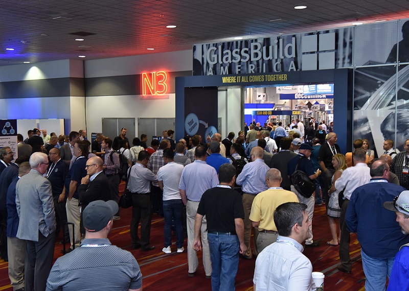 2027年美国奥兰多玻璃及门窗幕墙展览会GlassBuild America展会现场产品演示与行业交流活动