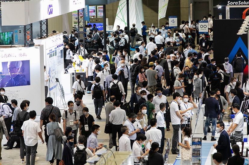 2026年日本国际无人机展览会Japan Drone展馆内部展台环境实拍