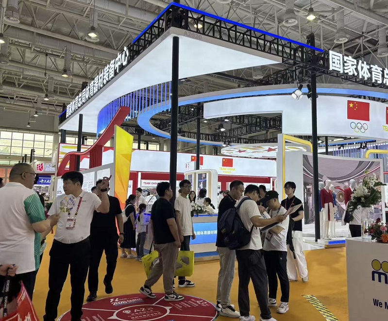 2027年中国成都国际体育用品博览会-中国体博会China Sport Show行业机械设备展品展台实拍