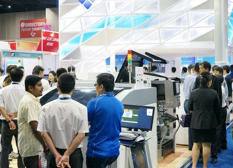 2027年泰国曼谷电子生产设备展览会NEPCON Thailand展馆现场,专业观众参观实况