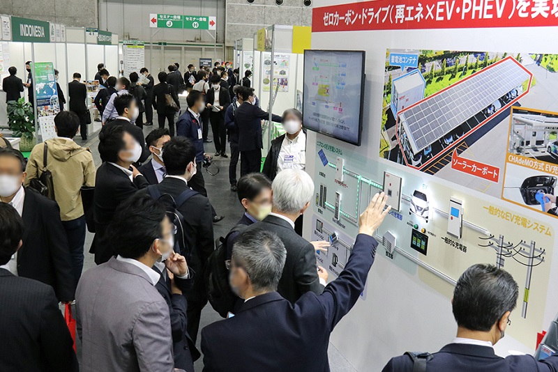 2026年日本大阪太阳能光伏展览会PV EXPO OSAKA参展商与海外采购商展台洽谈现场