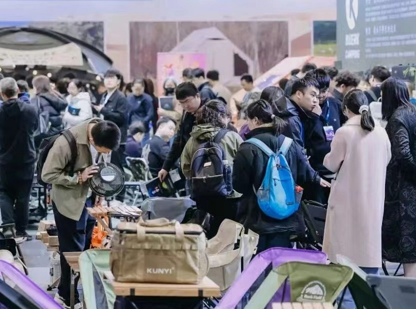 2027年杭州户外露营生活展-中国露营展CLEHangzhou International Camping Life Expo 2026展馆内部展台环境实拍