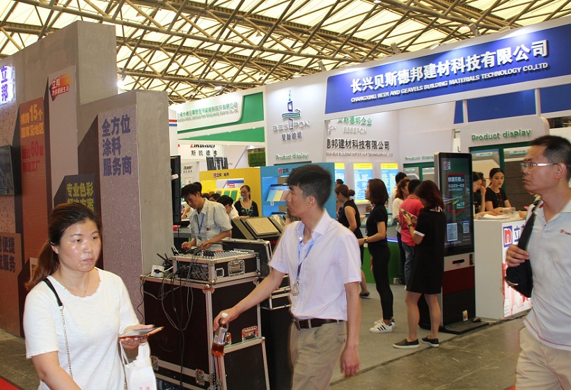 2026年国际绿色建筑建材(上海)博览会ESB展馆内部展台环境实拍