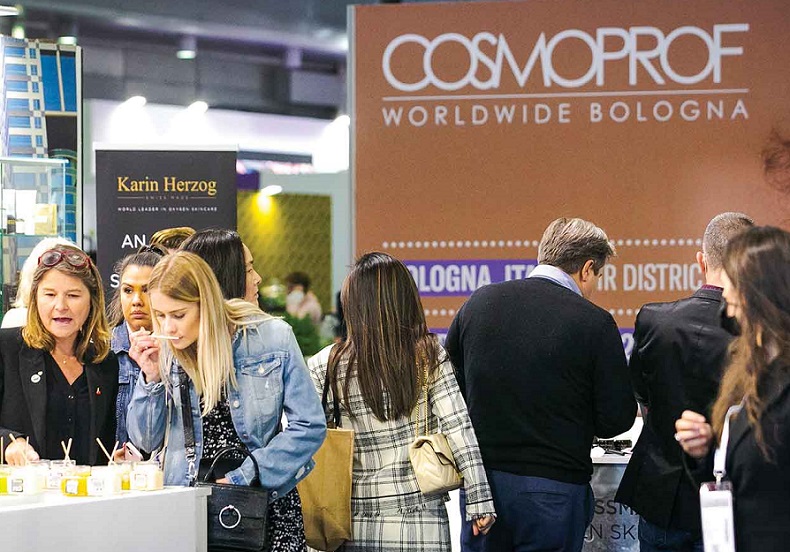 2027年卡思曼伯意大利博洛尼亚美容展览会COSMOPROF BOLOGNA行业机械设备展品展台实拍