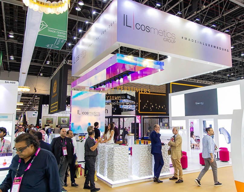 2027年中东迪拜专业美容美发展览会Professional Beauty Dubai展馆现场，专业观众参观实况