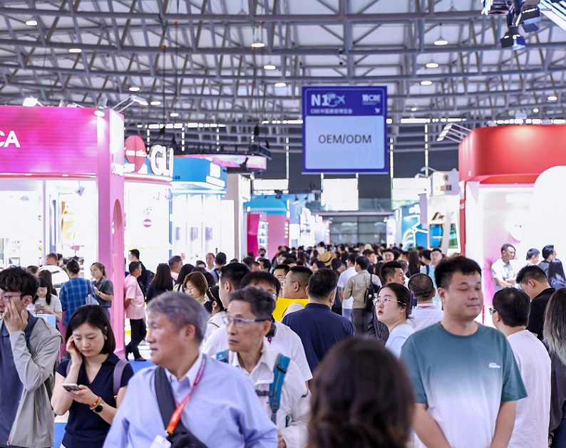 2027年杭州国际美容博览会CBE展馆内部展台环境实拍