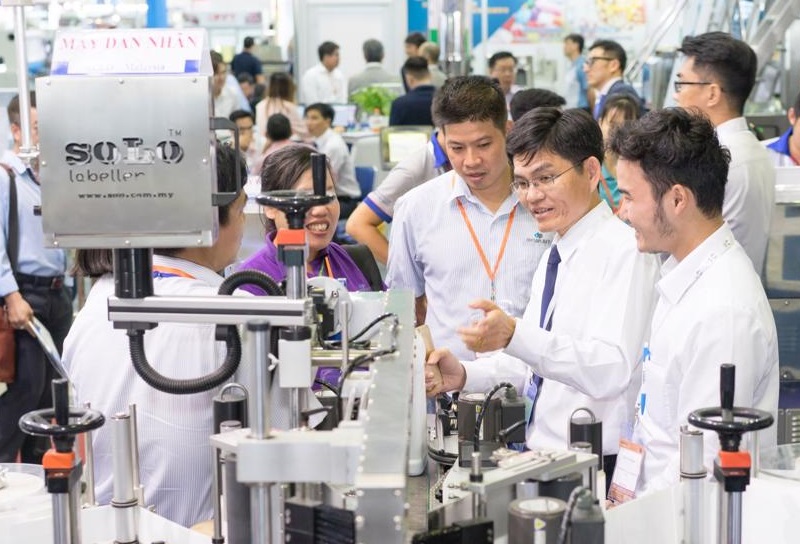 2027年越南胡志明食品加工包装机械展览会PROPAK VIETNAM展馆内部展台环境实拍