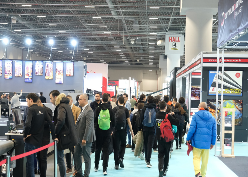 2025年土耳其印刷及广告标识展FESPA Eurasia行业机械设备展品展台实拍