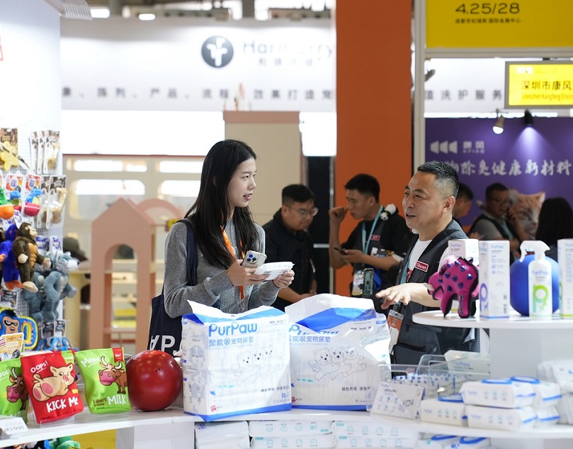 2026年成都宠物博览会-成都国际宠物展TOPS行业机械设备展品展台实拍