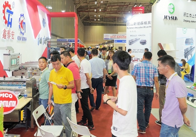 2026年越南胡志明塑料橡胶工业展览会VietnamPlas展馆内部展台环境实拍