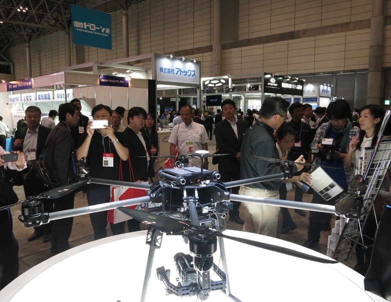 2026年日本国际无人机展览会Japan Drone行业机械设备展品展台实拍