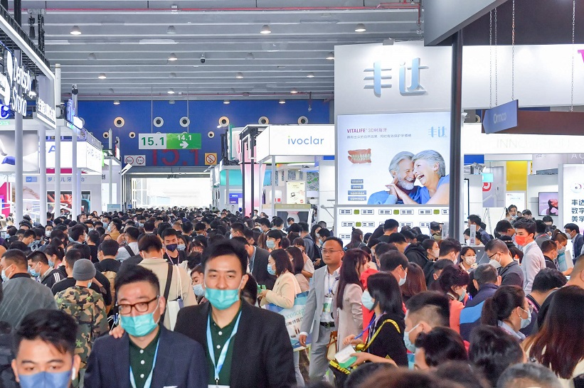 2027年广州华南国际口腔展览会Dental South China展馆内部展台环境实拍
