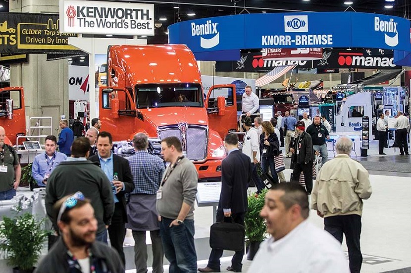 2027年美国路易斯维尔中部卡车展览会MATSMid America Trucking Show展馆内部展台环境实拍