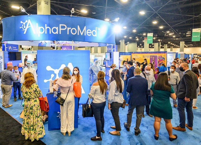 2027年美国迈阿密医疗器械展览会World Health Expo Miami展馆内部展台环境实拍
