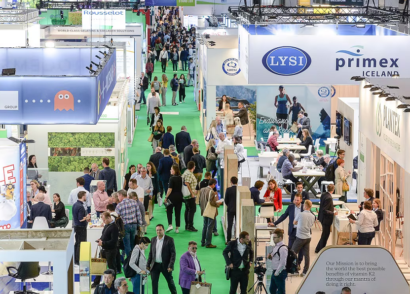 2027年西班牙天然食品及原料展-欧洲保健品展Vitafoods Europe展馆内部展台环境实拍