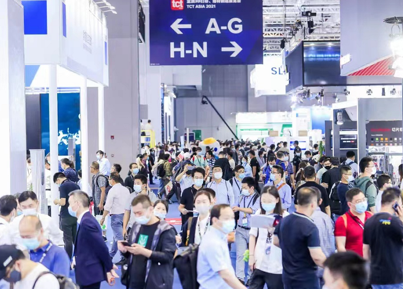 2027年上海亚洲3D打印、增材制造展览会TCT ASIA参展商与海外采购商展台洽谈现场