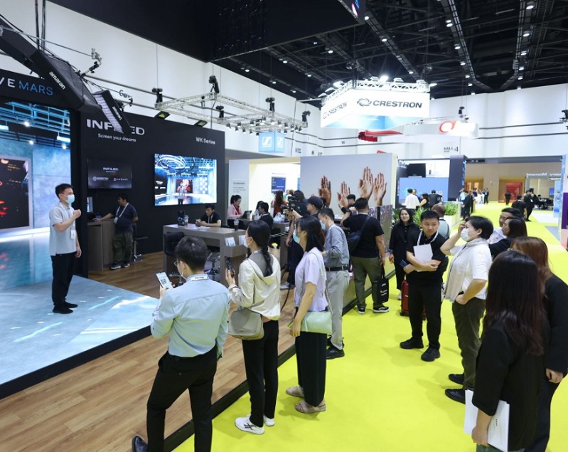2027年马来西亚亚洲视听集成设备与技术展览会InfoComm Asia行业机械设备展品展台实拍