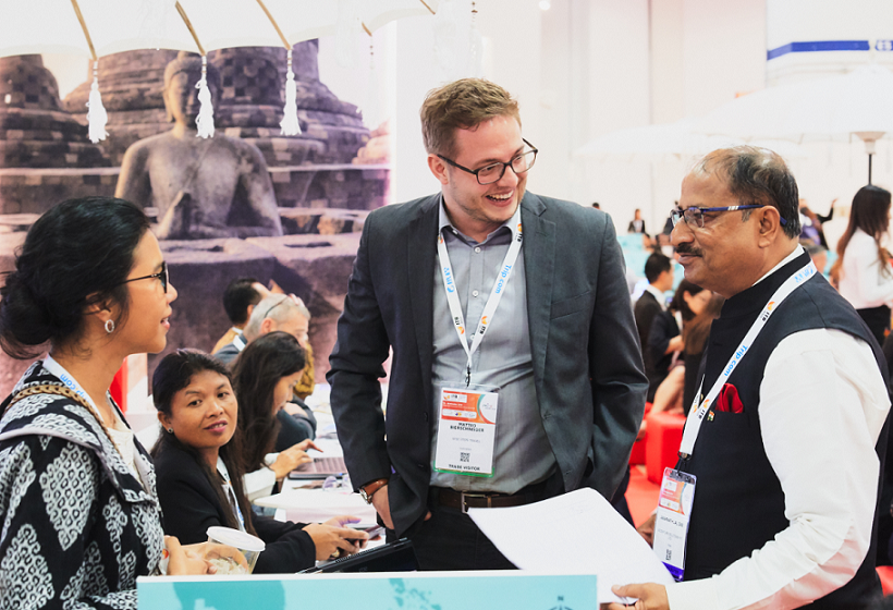 2026年印度孟买旅游展览会ITB INDIA展馆现场,专业观众参观实况