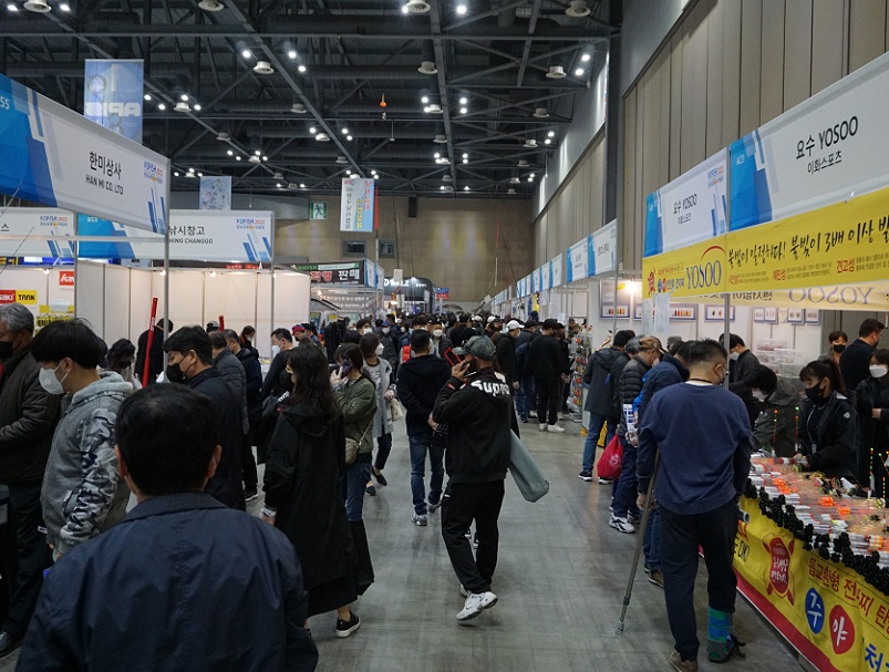 2027年韩国首尔渔具钓具展览会KOFISH行业机械设备展品展台实拍