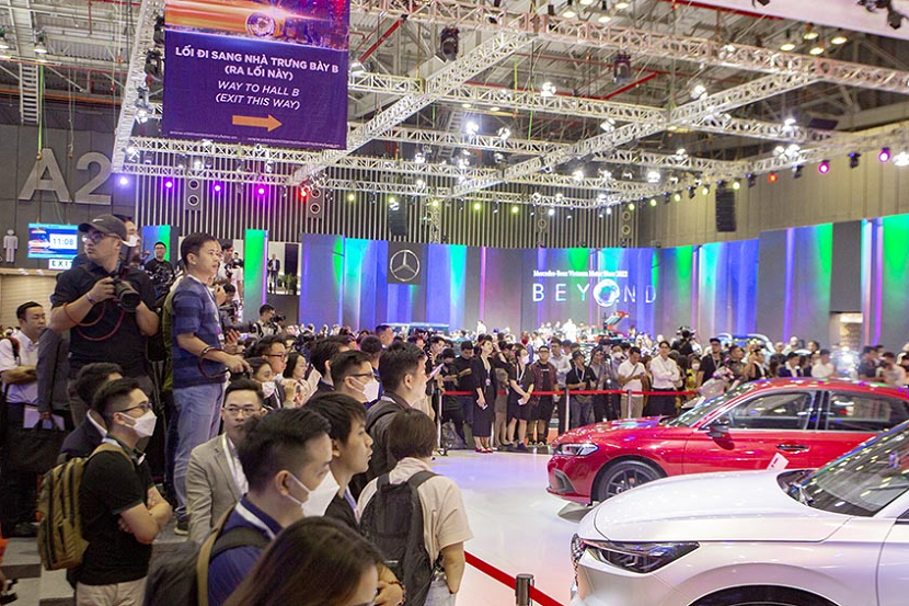 2025年越南胡志明车展Vietnam Motor Show 展馆内部展台环境实拍