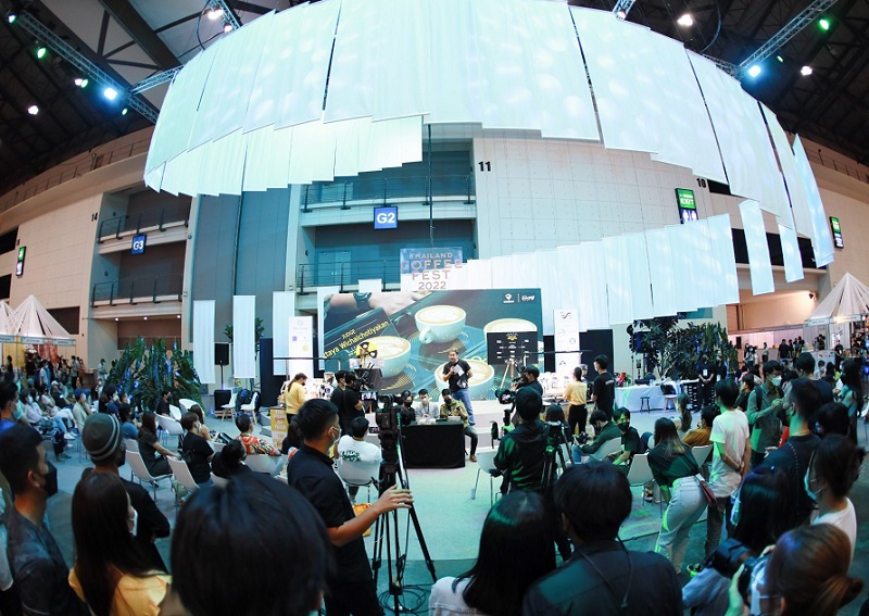 2026年泰国东盟咖啡茶、烘焙、冰淇淋展ASEAN Café Show展馆内部展台环境实拍