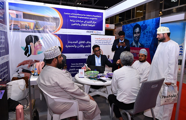 2026年中东阿曼医疗器械展览会Oman Health展馆内部展台环境实拍