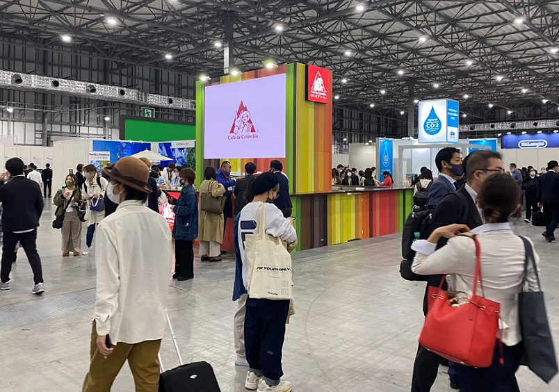 2026年日本东京咖啡及茶展览会SCAJ展馆内部展台环境实拍