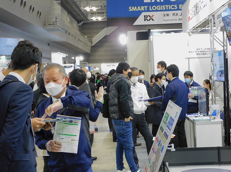 2027年日本东京智慧物流展Smart Logistics Expo行业机械设备展品展台实拍