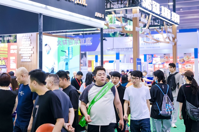 2027年广州火锅食材用品展览会CRE展馆内部展台环境实拍